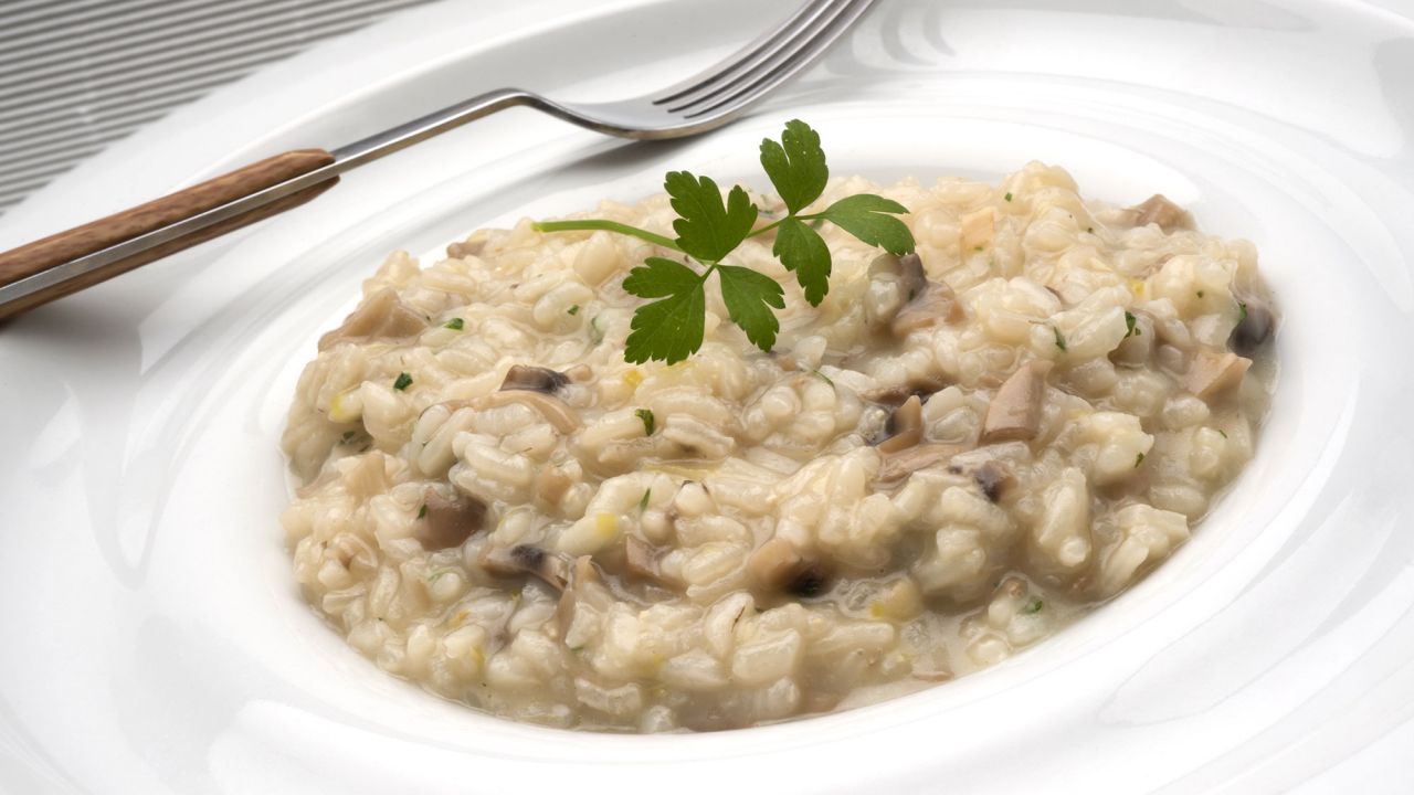 risotto de campiñones con kabi complet